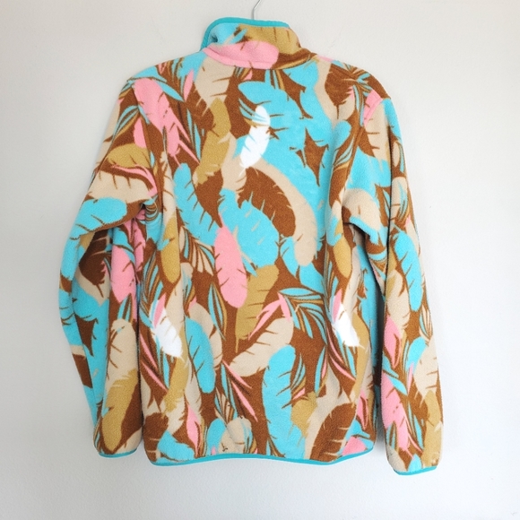 Patagonia Synchilla Snap T Fleece Feather Dance - Picture 2 of 12